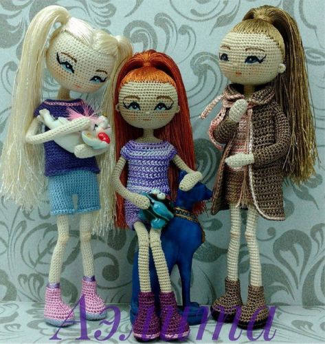 Мастер-класс 'Каркасная кукла вязаная крючком' (Аэлита Сурмачевская)