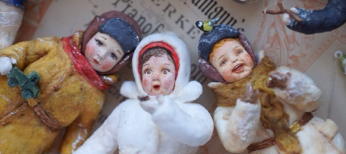 Личики для ватных игрушек с эмоциями (Наталья Привалова)