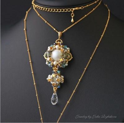 Кулон «Жемчужный» (Юлия Рыбакова)