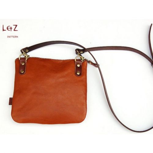 Кожаная сумочка для документов, модель BXK-10 (LetZ pattern)