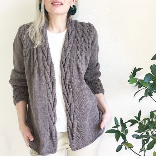 Кардиган 'Королевский' (Галина Шейх)