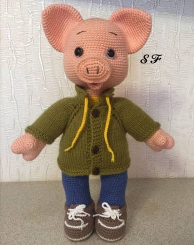 Хрюша игрушка (Светлана Федулеева)