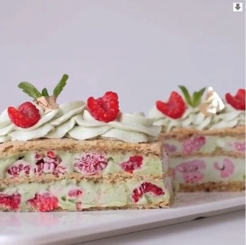 Фисташковый торт мороженое (Мадина)