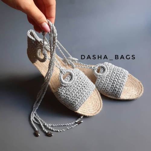 Эспадрильи «number 1» (dasha_bags)