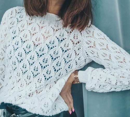 Джемпер Garden (vyzanoe_chudo)