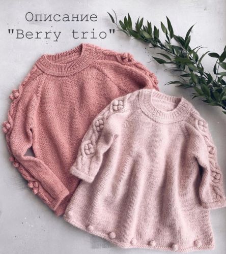 Джемпер/платье/футболка Berry Trio (Ксения Маликова)