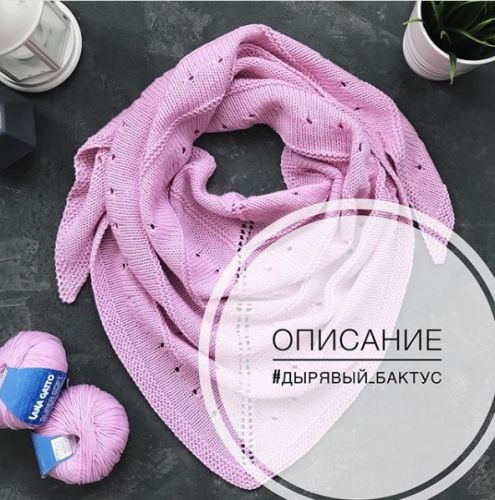 Дырявый бактус (mamaeva.knit)