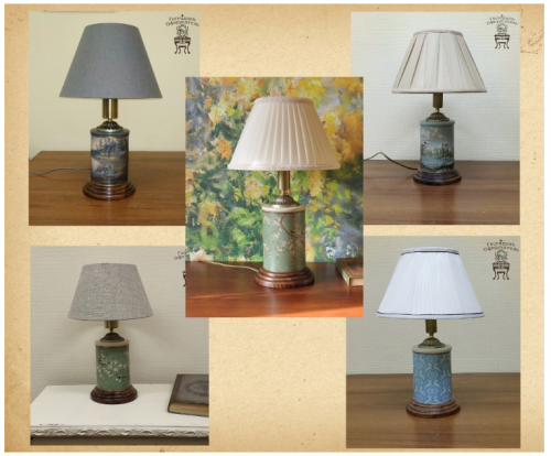 Декор настольной лампы (Любовь Митрофанова)