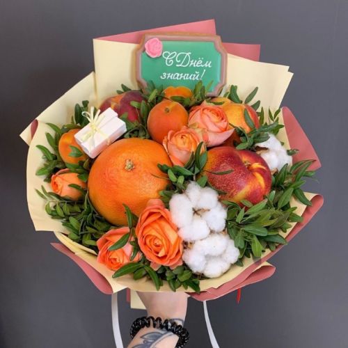 Букеты к первому сентября, размеры S,M + бонусы[WOW buket]