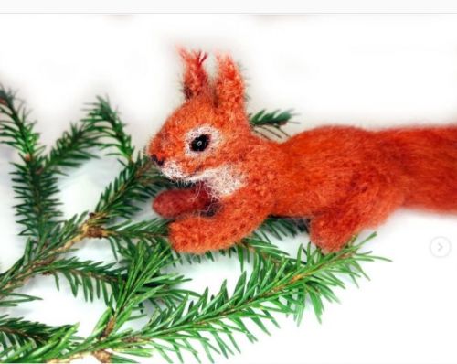 Брошка белочка (valeri_toys)