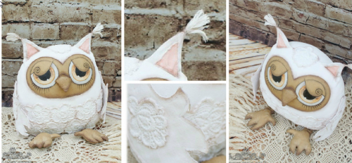 Большеглазая сова (Анастасия Голенева)