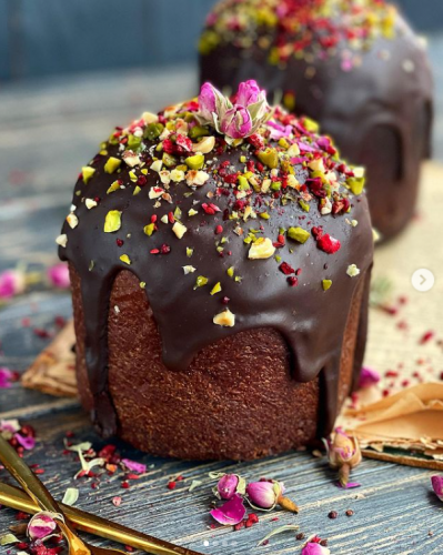 Королевский шоколадный панеттоне (gift_cookies)