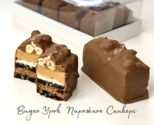 Пирожное Сникерс (Мария Манахова)