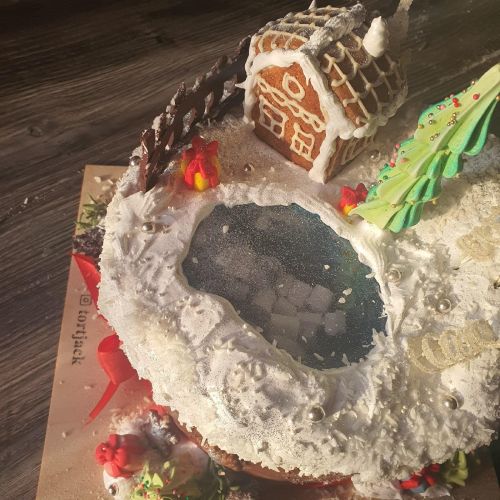 Торт 'Озеро желаний' (Надежда Барс)