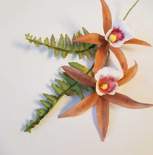 [Где торт?] Сахарная орхидея Фаус (Евгения Бочарова)