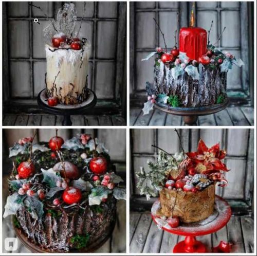 [Кондитерка] Новогодние торты (Наталья Бондаренко)