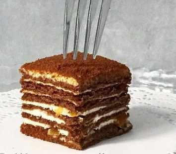 [sweetburg] Техкарта муссового торта Шоколадный медовик (Екатерина Климчева)