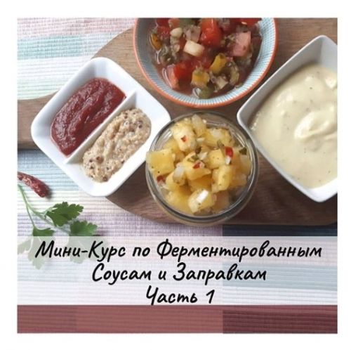 Ферментированные соусы и заправки (Анна Дроздова)