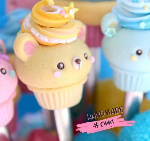 Кекс-мишка на ложке (Виктория Горди)