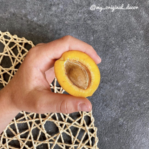 Мастер класс по лепке половинки абрикоса (my_original_mk)