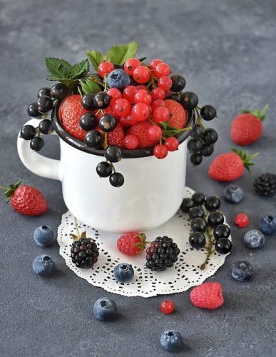 Смородина из полимерной глины [magic.magic.garden]