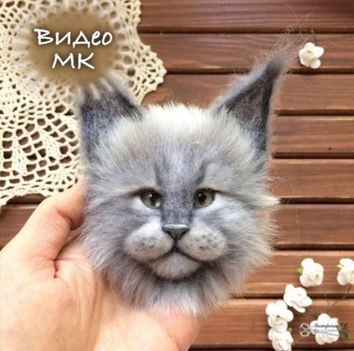 Создание броши Мей-кун в смешанной технике (Екатерина Сосина)