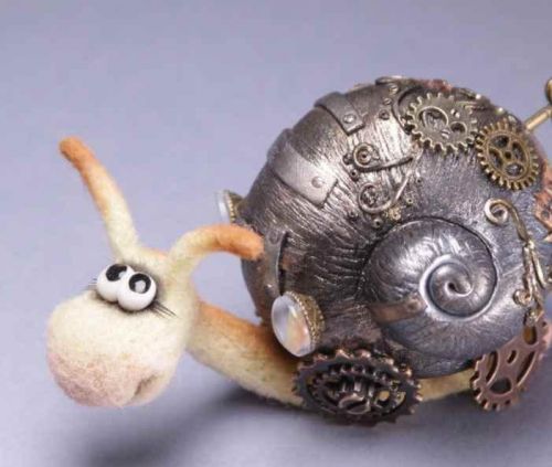 [Acicularis] Видео Мастер-класс «Улитки: (Стимпанк, Тесла и Первобытная улитка)» (Ирина Егорова)