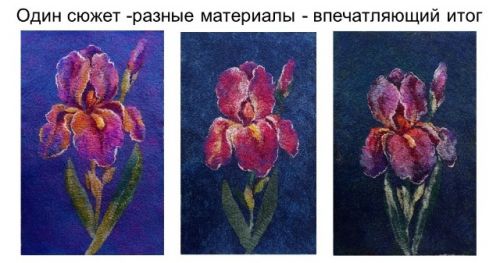 [Валяние] Шелковая живопись для войлока (Светлана Фомина)