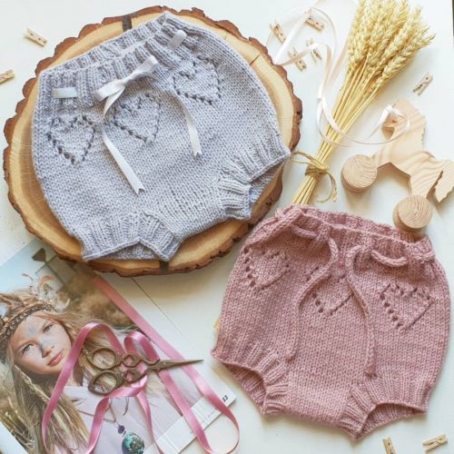 Блумеры «Сердце» (knitwear_foryou)