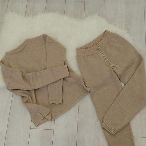 Домашний трикотажный костюм, размер 46-48 (ani_style_master_klass)