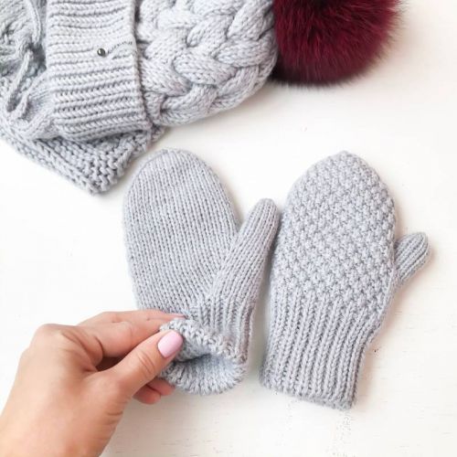 Двойные варежки «Малышки» (katy.o.g)