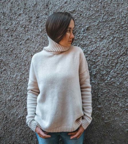 Джемпер или свитер оверсаи?з с японским плечом (katty.romanenko)