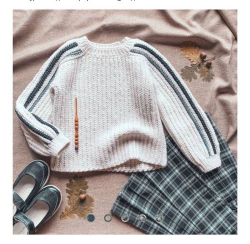 Джемпер крючком «Elf_Elis Дети» (elfcrochet)