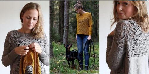 Джемпер «Let it fall» (Матильда Круз)