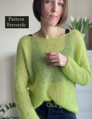 Джемпер-паутинка 'Freestyle' (bydashylia)