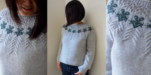 Джемпер с круглой кокеткой «Logan Shoals» (Конни Пенг)