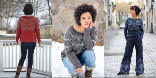 Джемпер с круглой кокеткой «Sian» (Элизабет Доэрти)