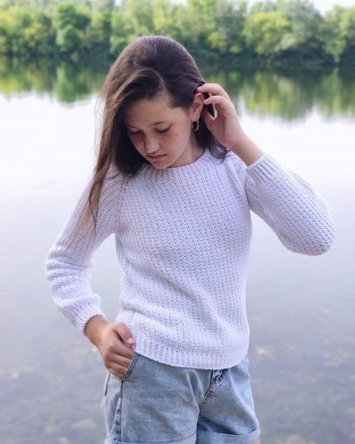 Джемпер 'Waffle' (pank_ova.knitting)