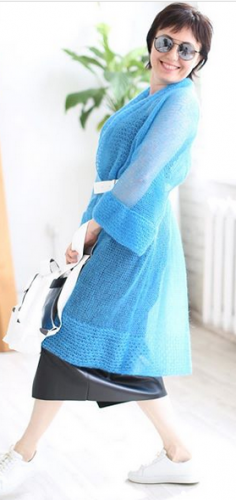 Кардиган из мохера на шелке (n.kommo)