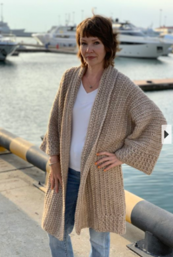 Кардиган Крючком (slavox)
