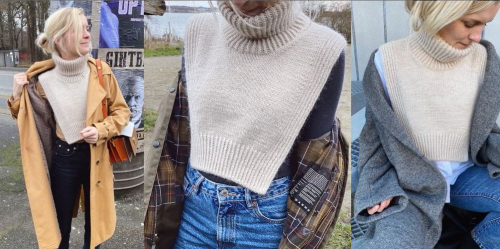 Манишка «Terrazzo neck» (PetiteKnit)