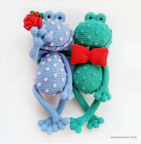 Мастер-класс по скитлстрянутому лягушонку (medvedeva.toys)