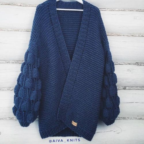 Мк кардиган Малинки (Олеся Родионова)