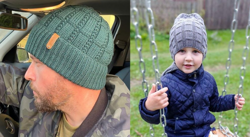 Мужская шапка «force_hat_ts69» (tatyana_suslova_knits)