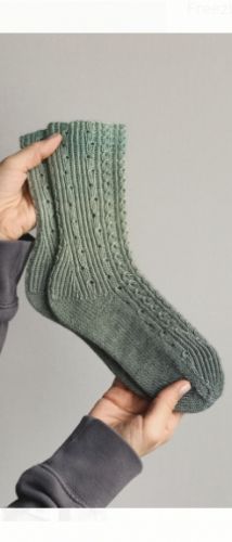 Носки «Freezing fog socks» (Маруся Тарасова)