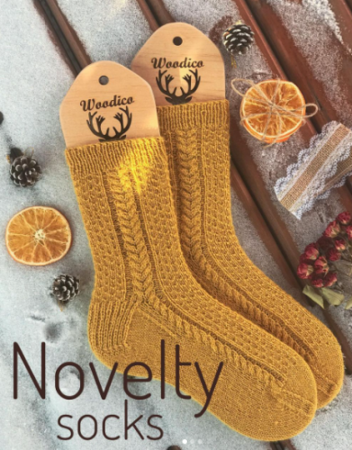Носки 'Novelty' (liudmylababintseva)