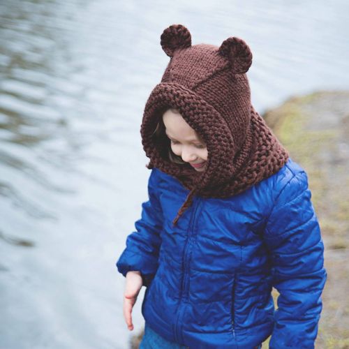 Описание капюшона-мишки (Анна Котова)