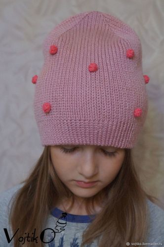 Описание шапки крючком Pills (Ольга Войтова)