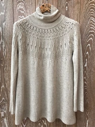 Описание свитера с японскими узорами. Авторская схема (Ирина Кунц)