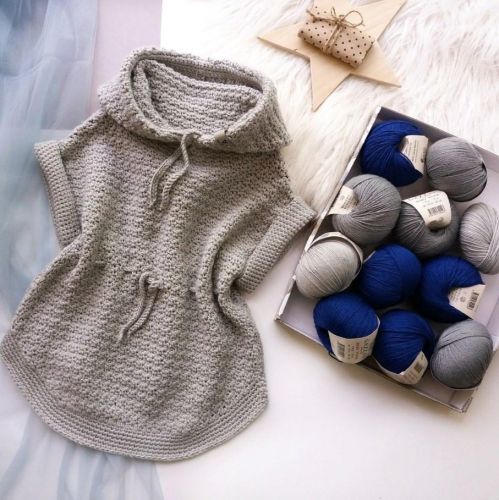 Пончо «Bambini» (Евгения Шахова)